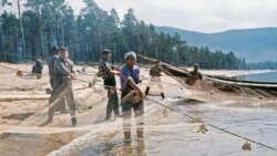 Рыбаки на Байкале в 1977 году