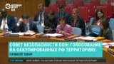 Совбез ООН по Украине: голосование на оккупированных территориях